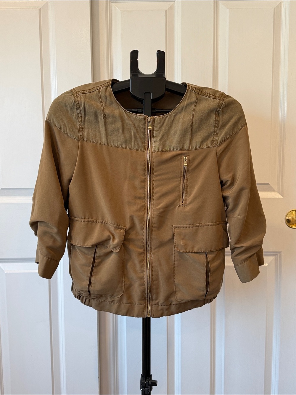 Vintage Lightweight Brown Utility Jacket